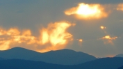 PICTURES/Mount Evans and The Highest Paved Road in N.A - Denver CO/t_Sun Through Smoke1.JPG